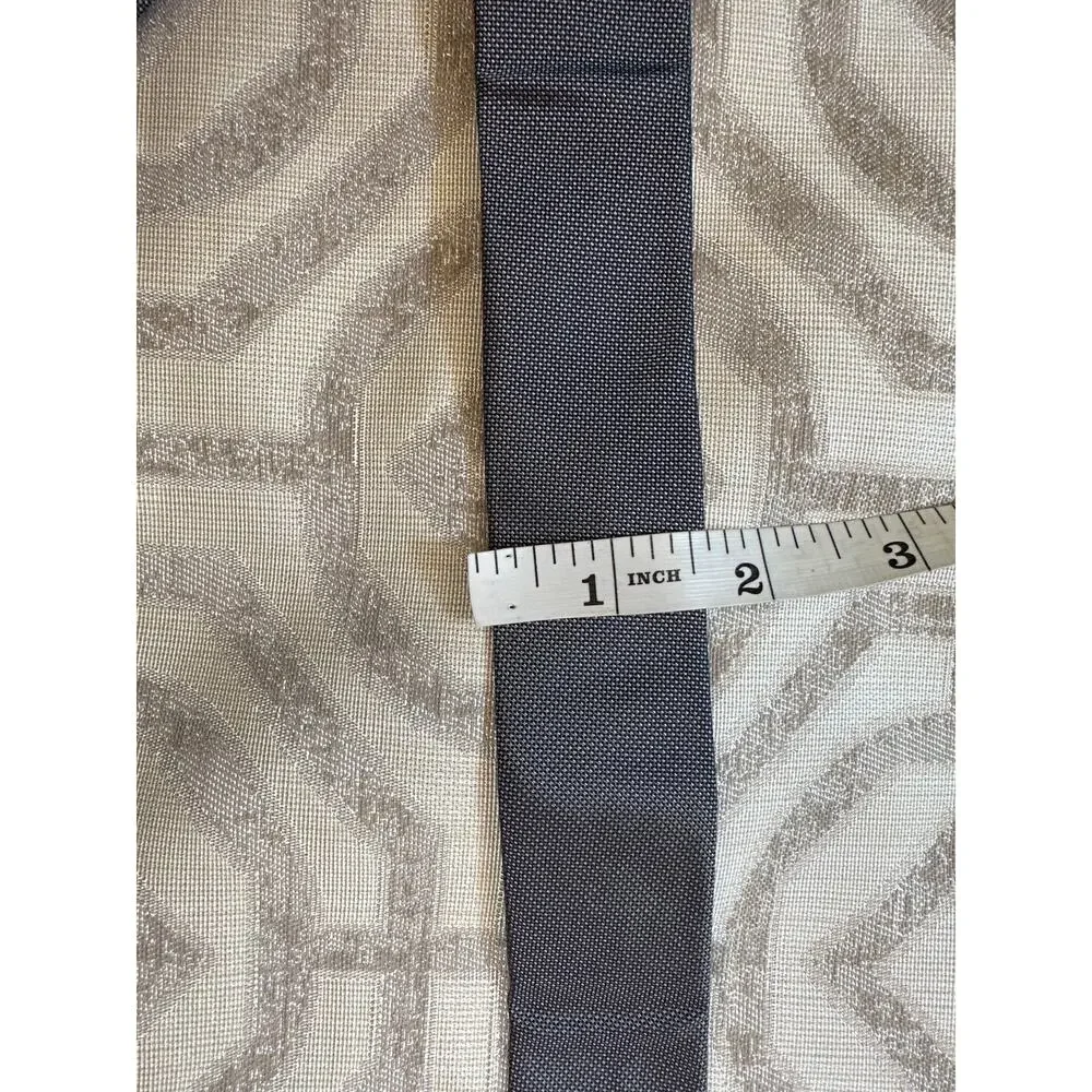Brooks Brothers Basics Pure Silk‎ Tie Gray Men’s Necktie Classic Formal Workwear